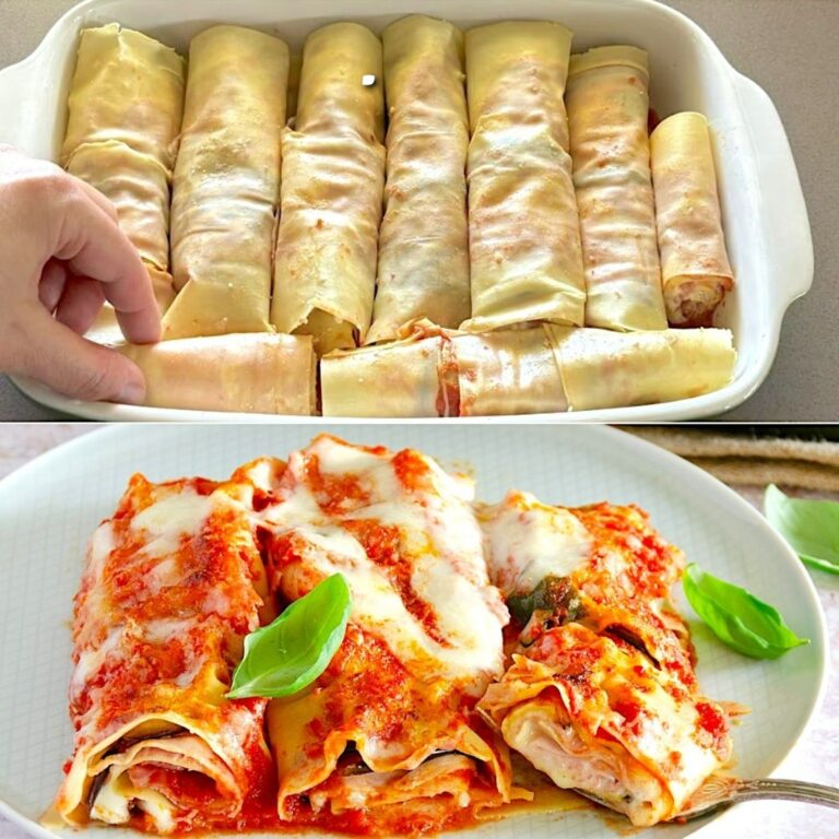 I cannelloni di melanzane
