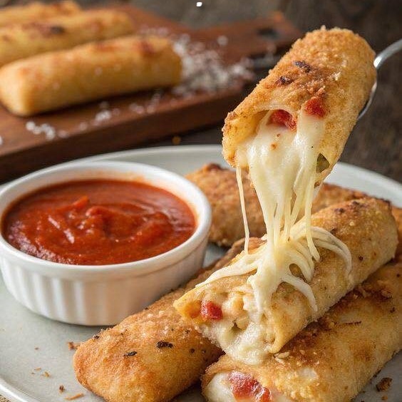 Bastoncini di pizza fatti in casa