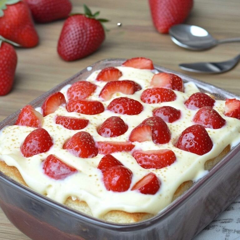 Tiramisù alle fragole