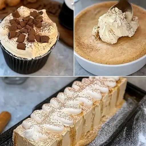 Tronchetto al Caffè Dolce Fresco Cremoso e Senza Cottura