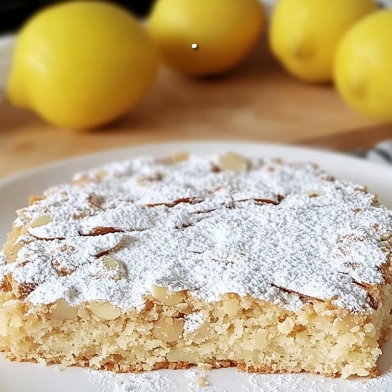 Sicilian Almond Lemon Cloud Cake (Torta di Mandorle al Limone)