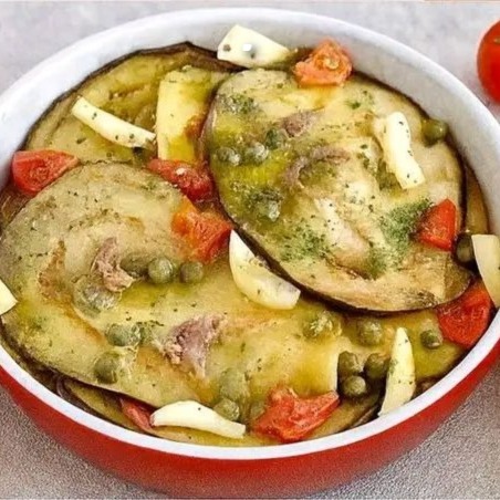 Le melanzane alla mediterranea di mia nonna