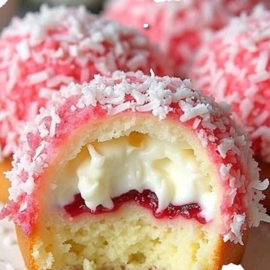 Lamington ai Lamponi con Cuore di Chantilly: il Dolce Rosa