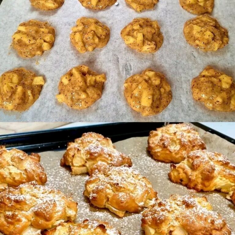 Biscotti che mangerete senza sensi di colpa! Deliziosi biscotti alle mele pronti in soli 5 minuti