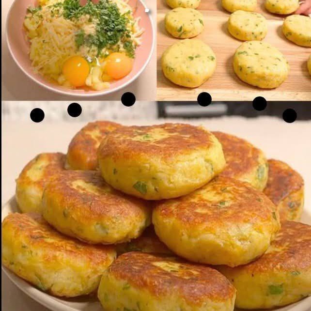 polpette di patate con formaggio feta