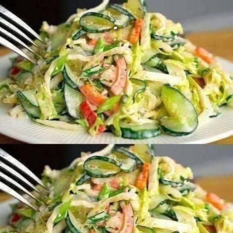 Ricetta rinfrescante per insalata di cetrioli Ingredienti