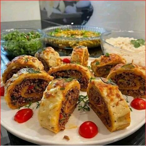 ROTOLO DI PATATE CON CARNE MACINATA