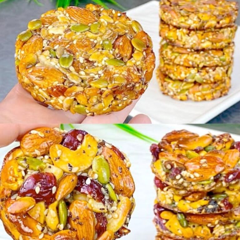 Biscotti Croccanti di Frutta Secca e Miele