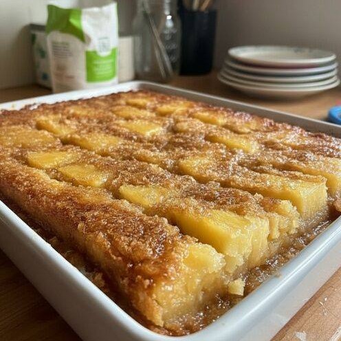 La torta all’ananas più facile