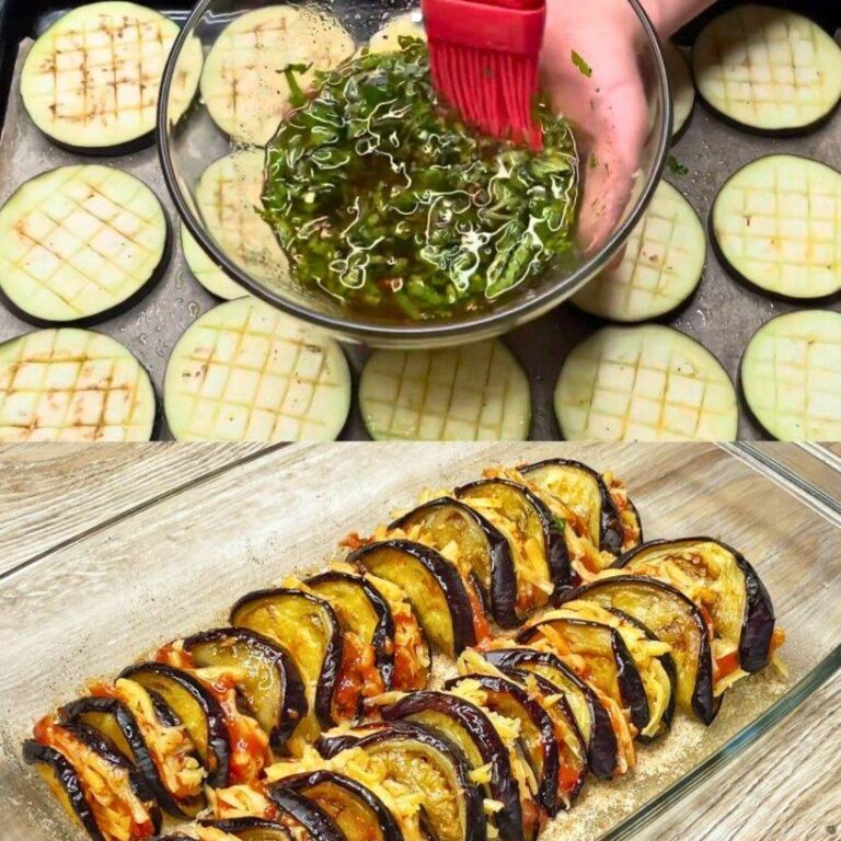 melanzane al forno con salsa di pomodoro e formaggio