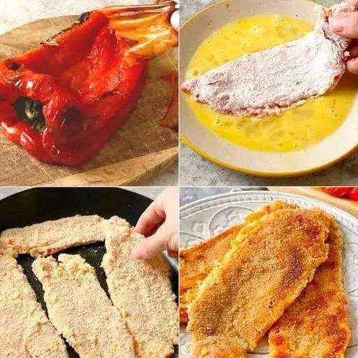 Cotolette di Peperoni Croccanti leggere e irresistibili