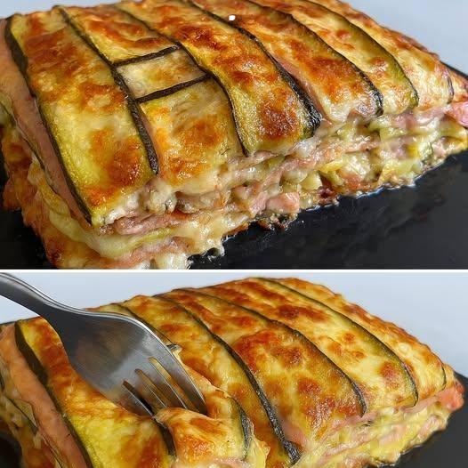 Preparo la parmigiana quando ho voglia di qualcosa di leggero, cremoso e senza sugo: si prepara a strati con zucchine e formaggio e finisce sempre in fretta