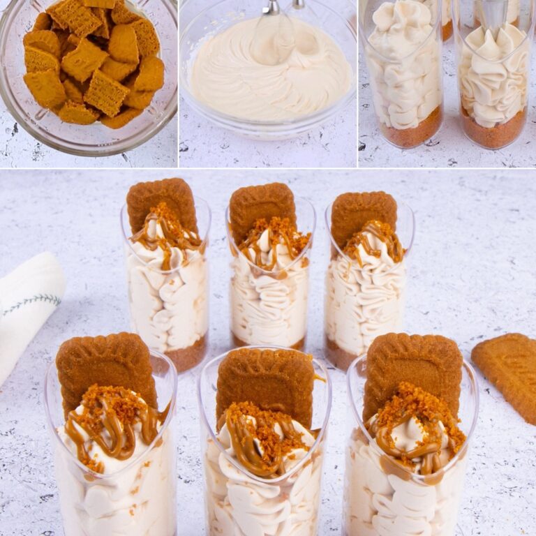 Dessert in vetro Lotus Biscoff con 4 ingredienti: la ricetta senza cottura per un dessert cremoso