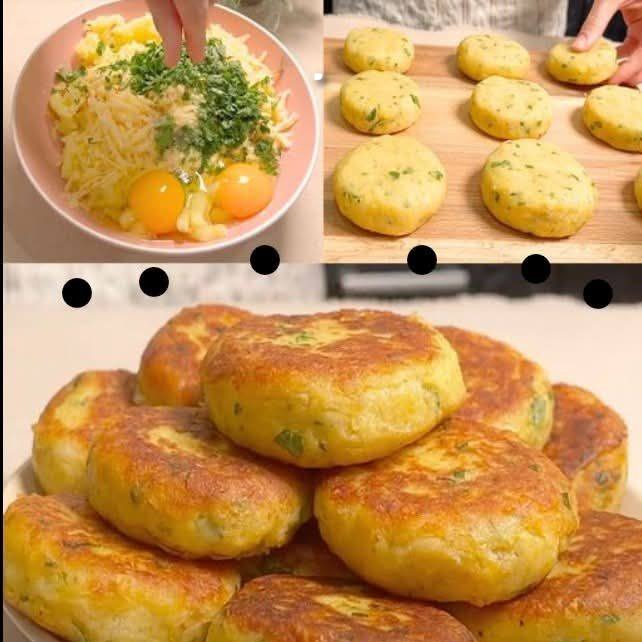 polpette di patate con formaggio feta