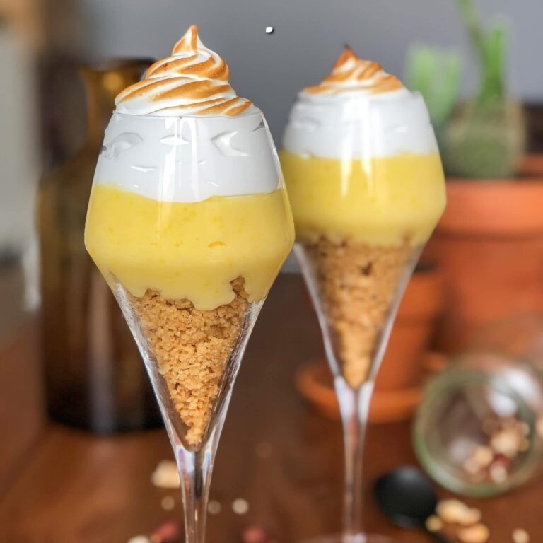 Verrine al limone e meringa