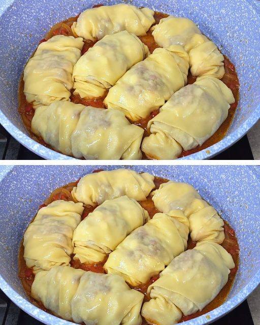Squisiti cannelloni fatti in casa cucinati diversamente