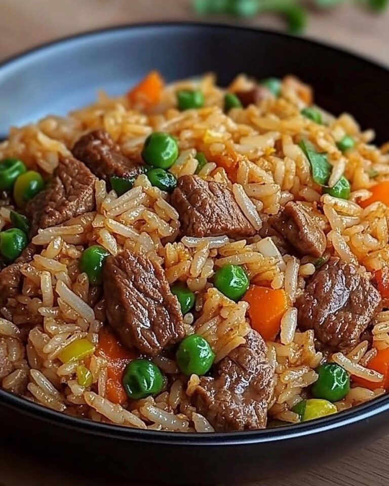 Riso fritto con manzo