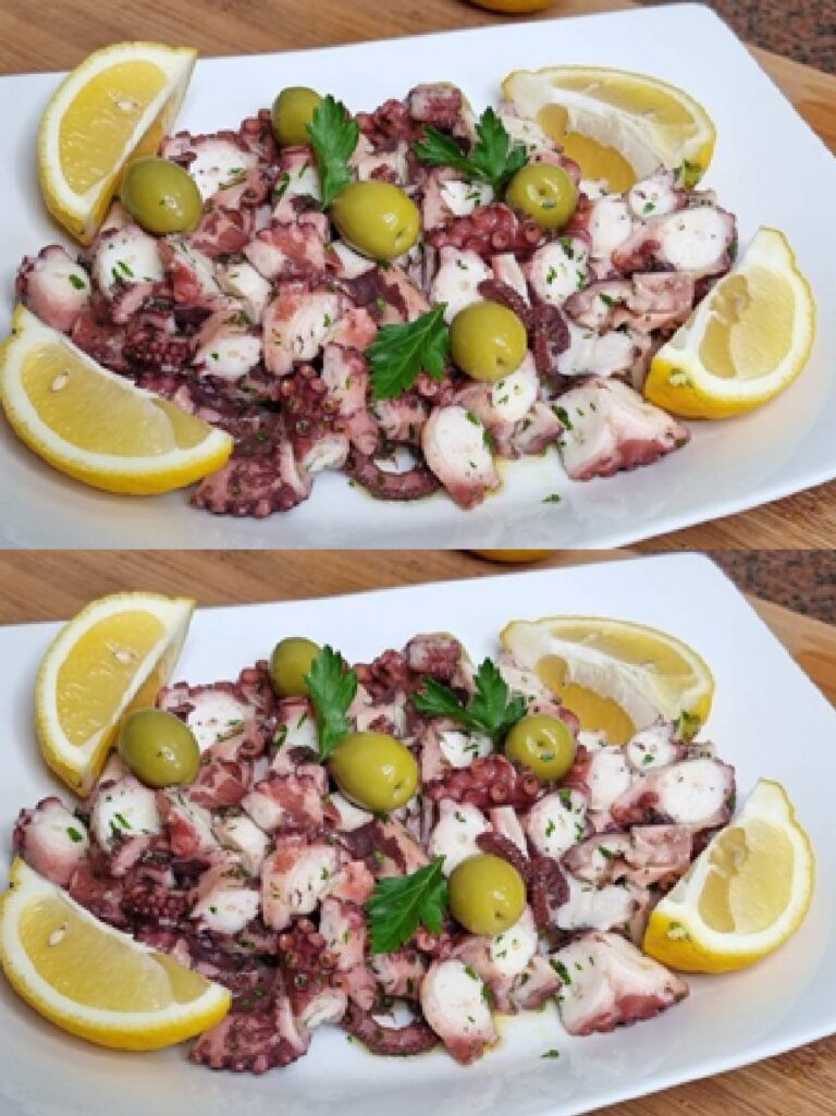 insalata di polpo la ricetta dellantipasto di mare per eccellenza