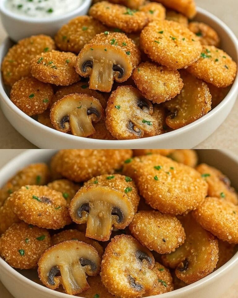 Funghi impanati croccanti