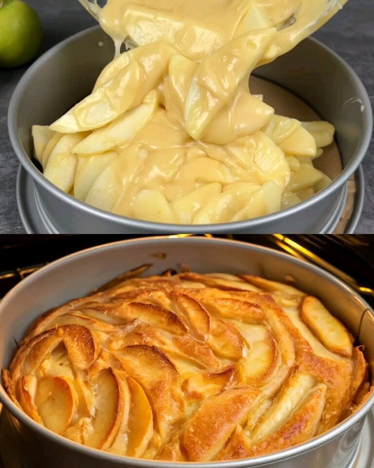 Ricetta per una torta di mele da un ristorante a cinque stelle in 10 minuti!