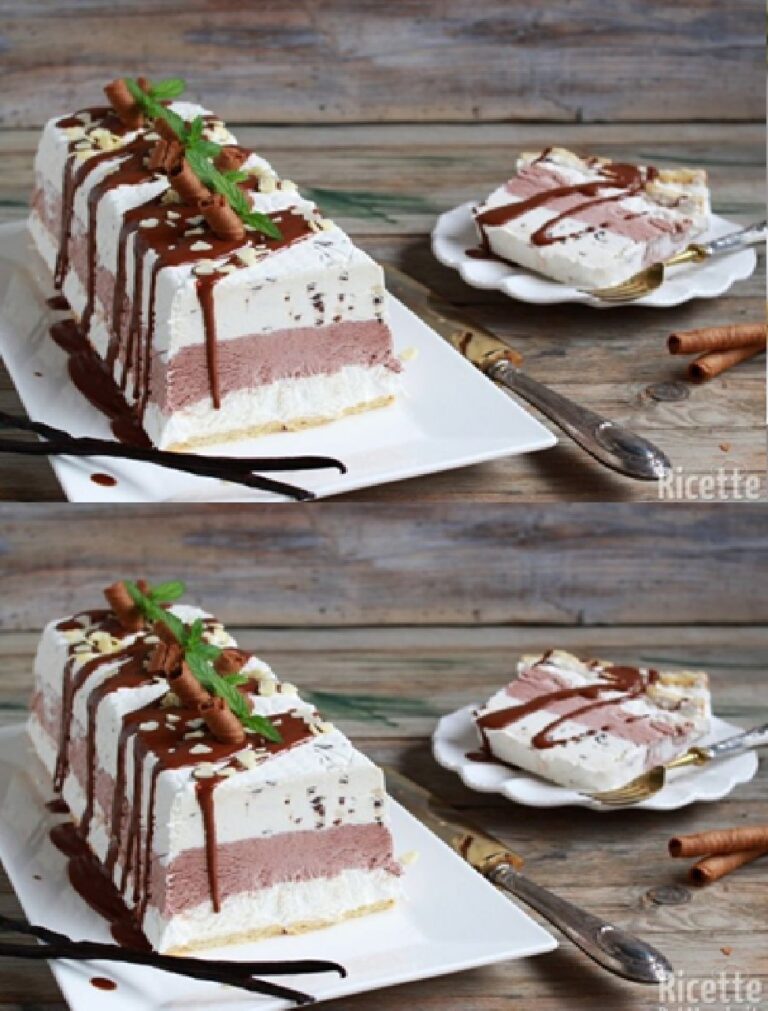 Torta gelato fatta in casa