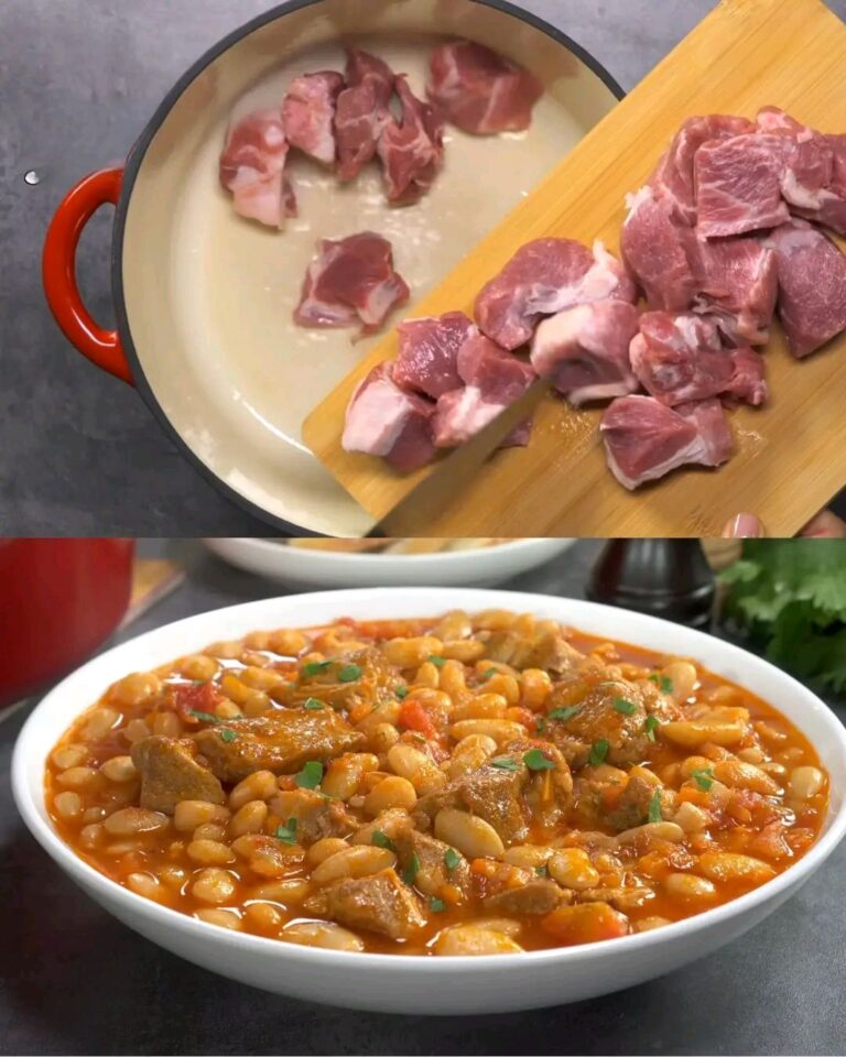 Stufato di maiale e fagioli bianchi: un piatto confortante e intramontabile