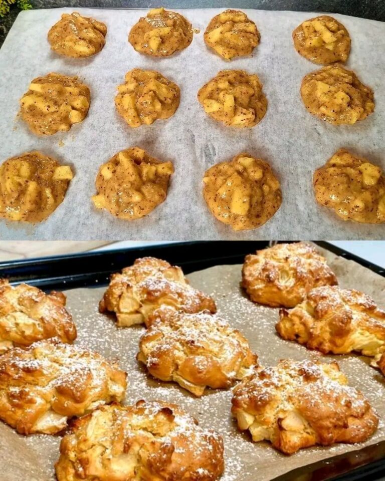 Biscotti che mangerete senza sensi di colpa! Deliziosi biscotti alle mele pronti in soli 5 minuti