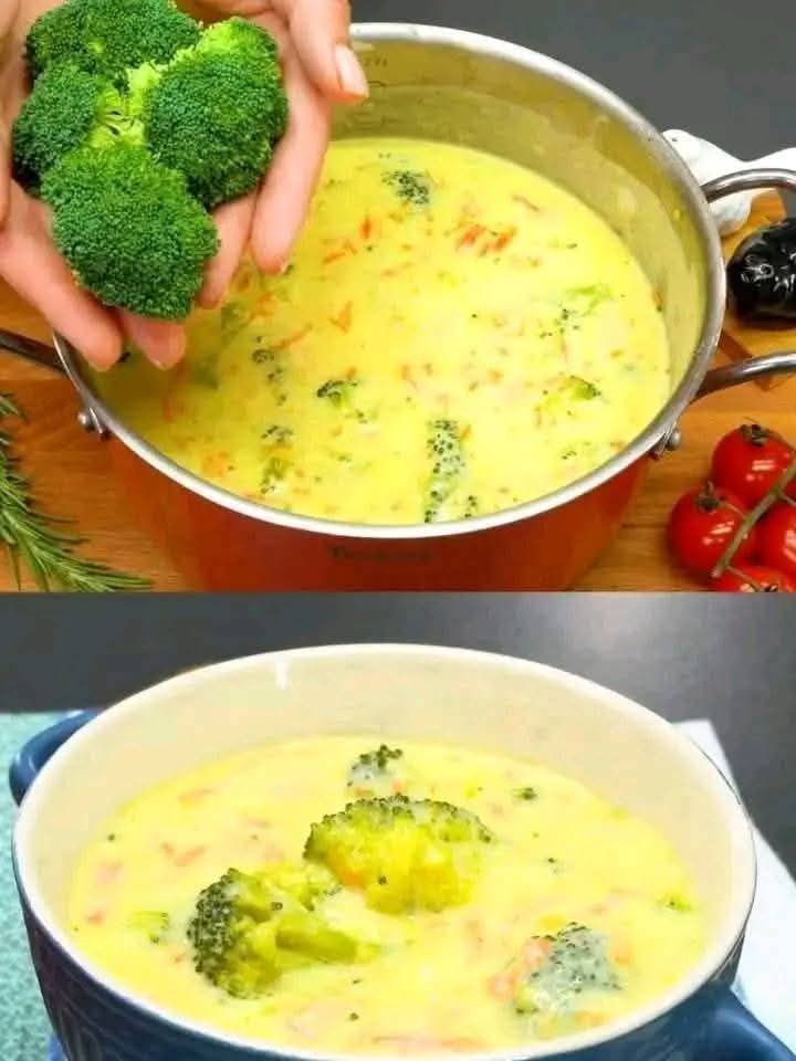 Questa ricetta a base di broccoli è così deliziosa che potrei prepararla ogni settimana! Zuppa di broccoli americana