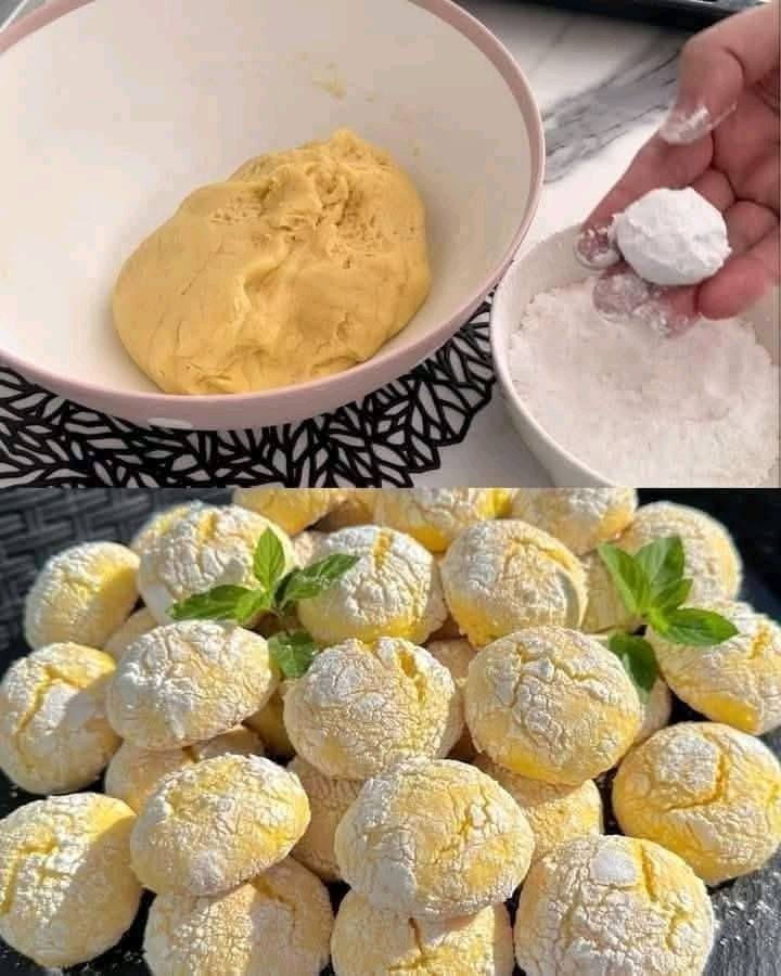 Ricetta dei biscotti morbidi al limone