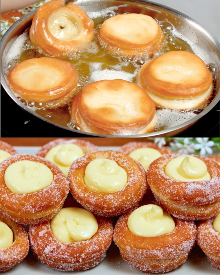 Ciambelline alla crema: il risultato è semplicemente irresistibile