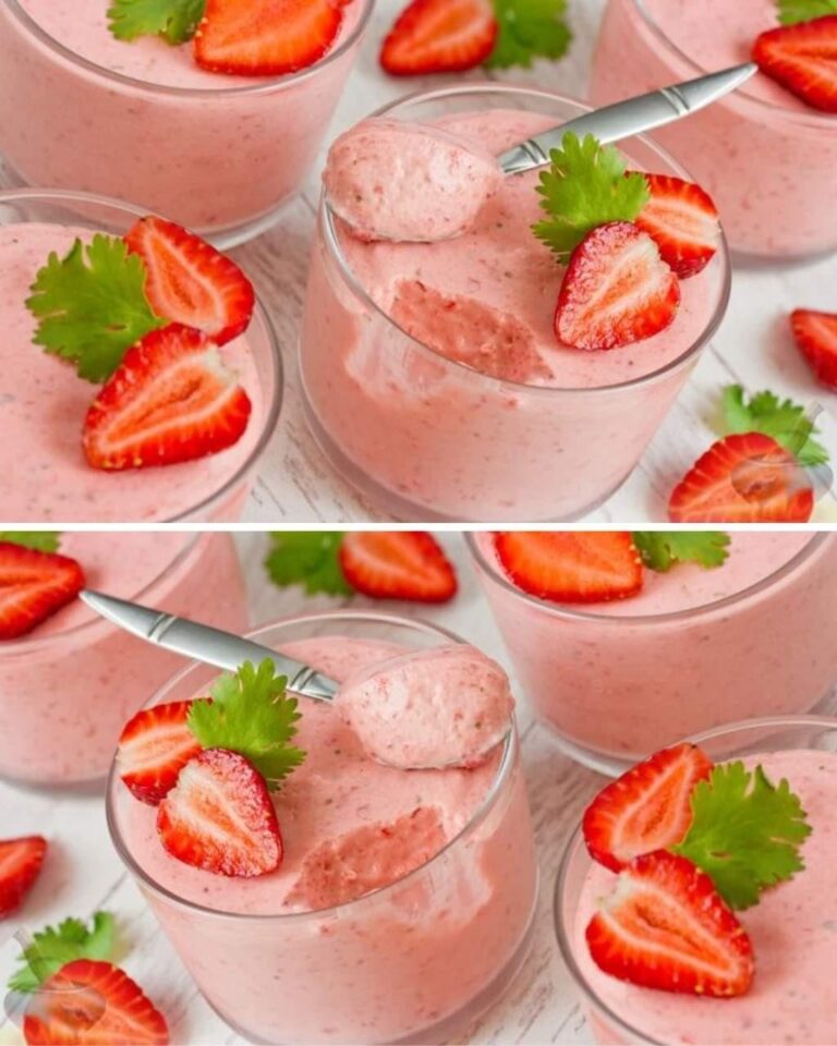 Ricetta della crema bavarese alle fragole
