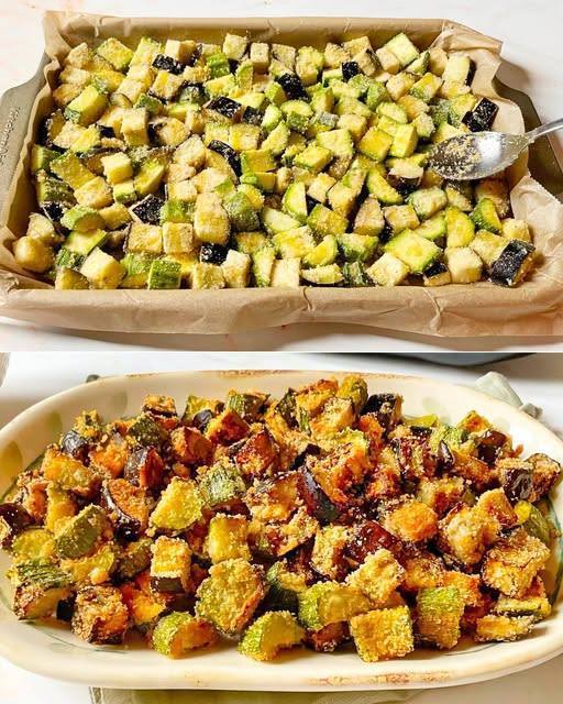 Condisci le melanzane e le zucchine in questo modo e inforna! Diventeranno il tuo contorno preferito
