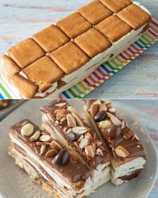 Semifreddo mascarpone e crema di nocciole