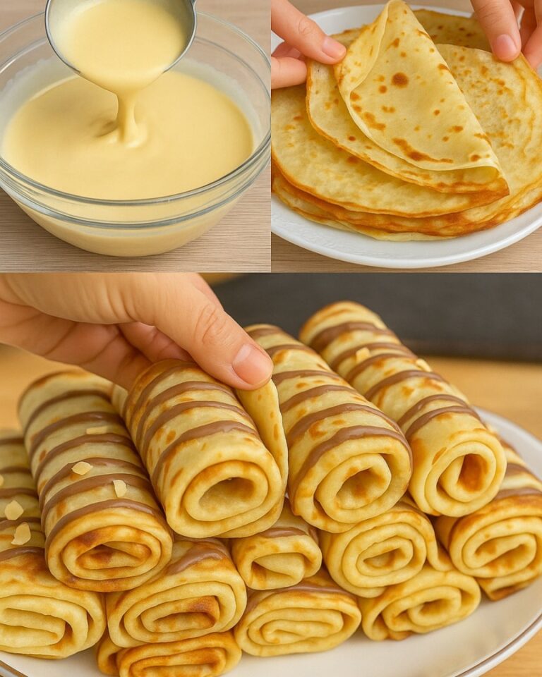 Pancake soffici ricoperti di cioccolato