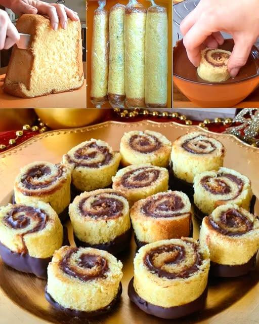 Rotolini di pandoro: la ricetta davvero gustosa per riutilizzarlo