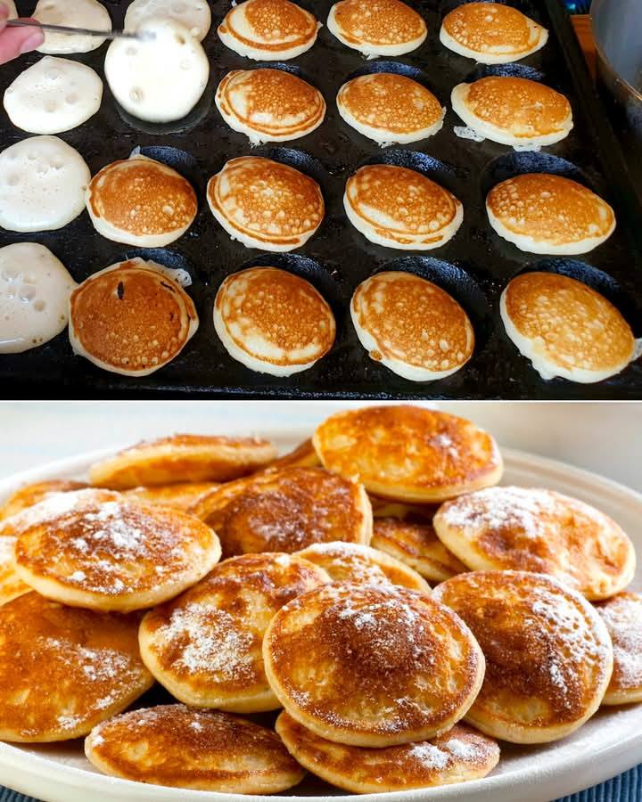 Poffertjes in 2 modi: questi mini pancake creano dipendenza