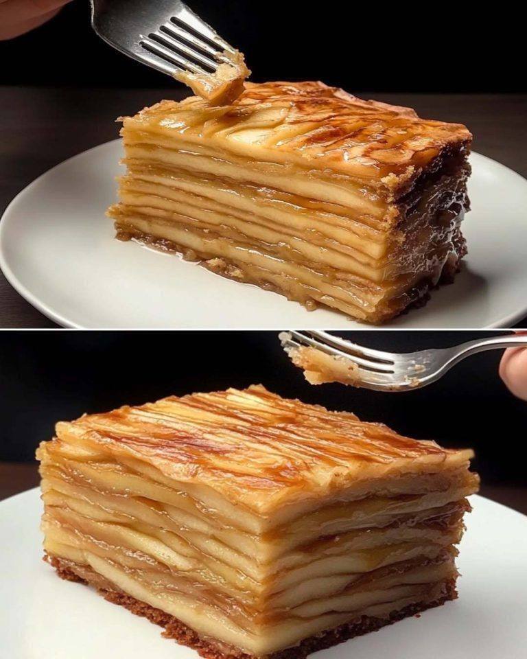 Tante mele, niente pasta! Niente farina! Niente uova! Il dessert di mele che sta facendo impazzire tutti