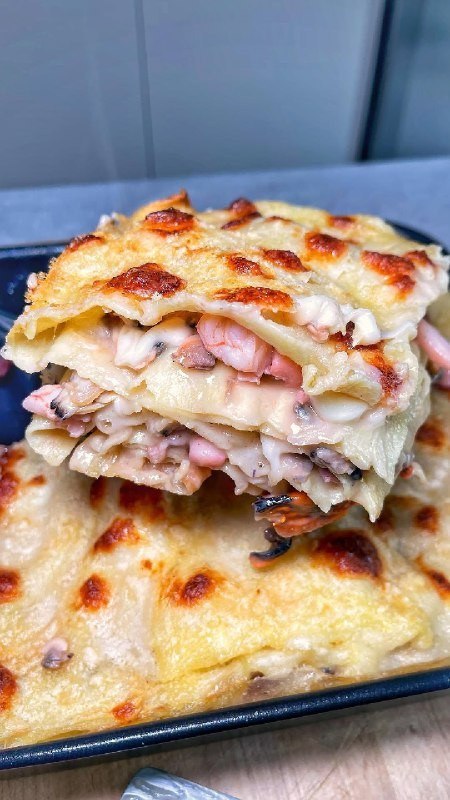 Lasagna di Mare Gourmet: il gusto del Mediterraneo in teglia