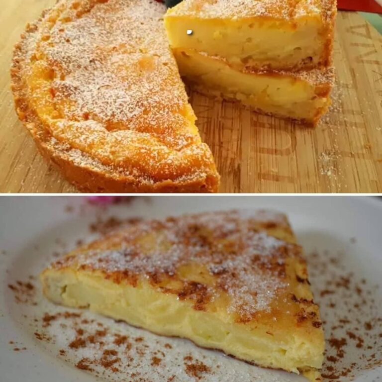 Dolce francese fatto con solo 1 tazza di latte e 2 mele