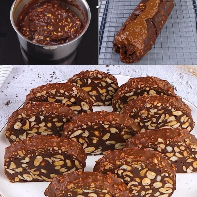 Salame al cioccolato con latte condensato