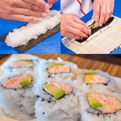 California Rolls, impara a preparare i deliziosi rotolini di sushi