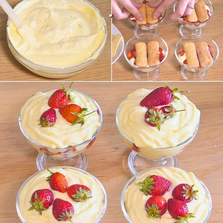 Coppette di tiramisù alle fragole: la ricetta per renderlo cremoso e delizioso