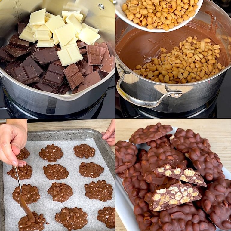 Caramelle Crockpot al cioccolato e burro di arachidi: facili da preparare e super deliziose