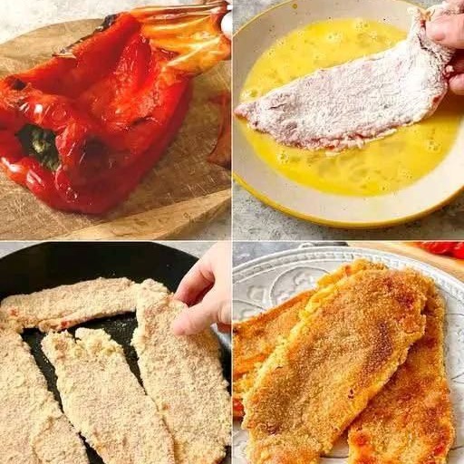 Cotolette di Peperoni Croccanti leggere e irresistibili