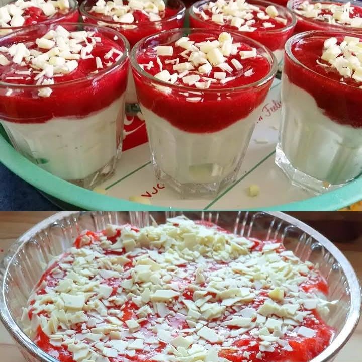 Wow, semplicemente fantastico, un dessert di spaghetti surgelati