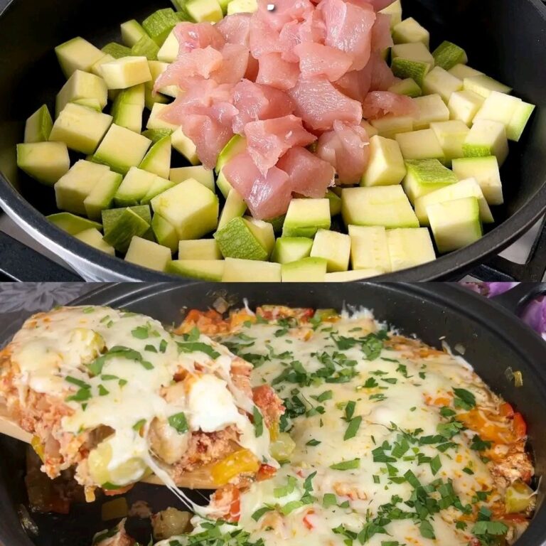 Ricetta incredibilmente deliziosa con pollo e zucchine