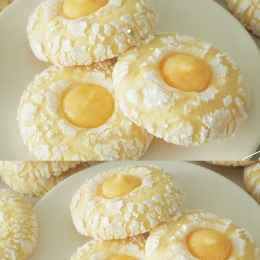 Ricetta biscotti morbidi alla crema di limone