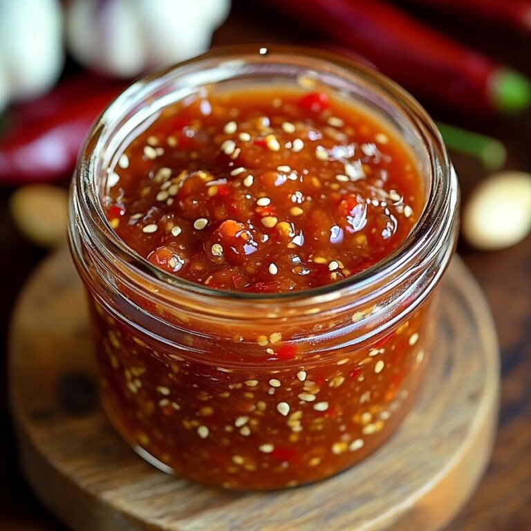 Salsa di peperoni in agrodolce