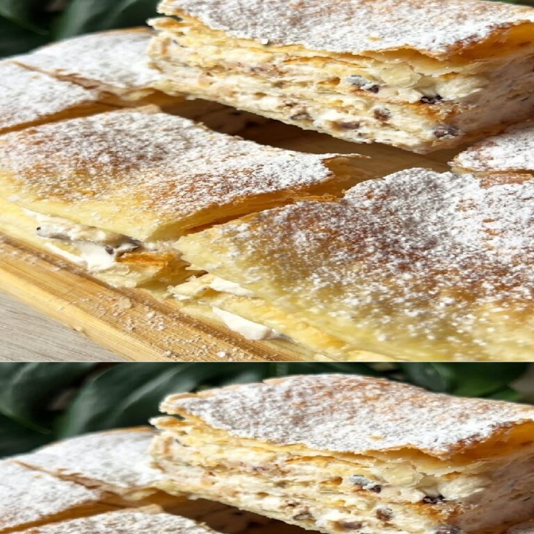 Millefoglie alla ricotta