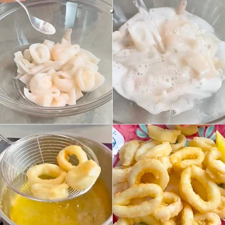 Calamari fritti: il metodo per averli croccanti fuori e morbidi dentro